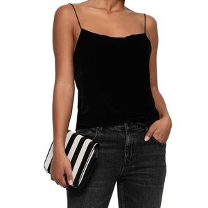 J. Crew silk velvet camisole